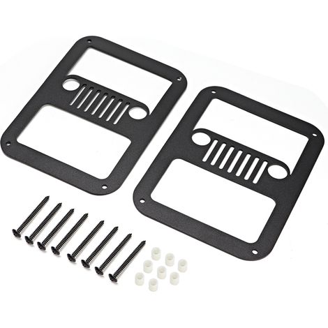 Jeep Wrangler 2007–2017 – Abdeckung für vordere Blinker, 2 Stück für 2- und 4-Türer (1/5)