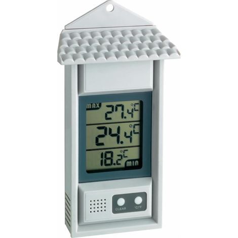 Termometro digitale per interni/esterni in ABS -50+70°C (1/2)