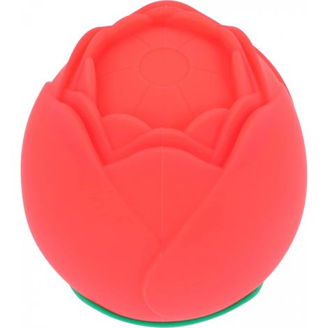 Filiyano – Lampe de chevet bébé en silicone : Veilleuse LED en forme de rose, rouge, idéale pour table de chevet, bureau, chambre d'enfant ou salon. (1/3)