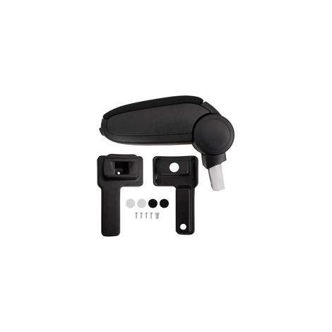 Reposabrazos para coche, negro, 14,5 x 32 x (27-46) cm, ABS - Crezuo (1/4)