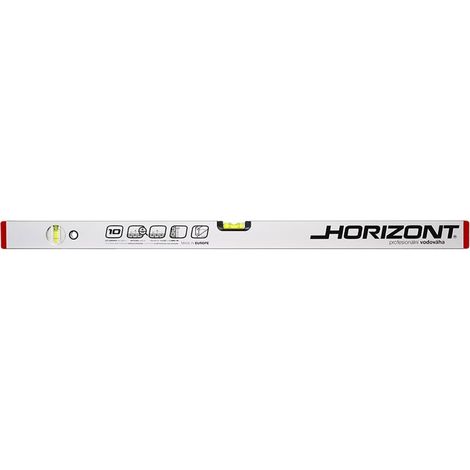 Livella a bolla HORIZONT VVN 600 mm 2 fiale 15006.01 (1/4)