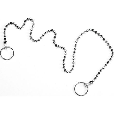 Cadena de bolas con anillas AC-31 - RIUVERT Medidas: 27 cm