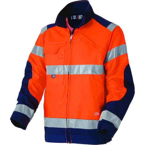 Blouson haute visbilité LUKLIGHT orange/marine - S - MOLINEL