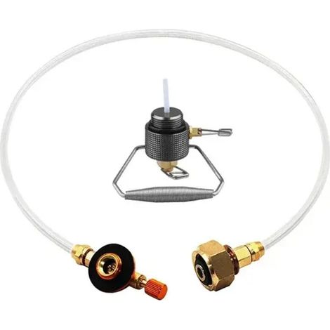 Adaptateur pour bouteille d'extincteur de réchaud de camping, adaptateur de recharge de propane, réservoir de gaz liquéfié M24x1,5, équipement de camping, réchauds de cuisine portables