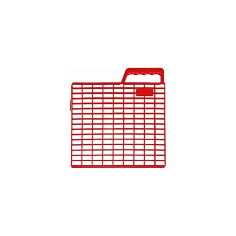 GRIGLIA A RETE IN PLASTICA PER RULLI- - mm.210x240 - 10 pezzi