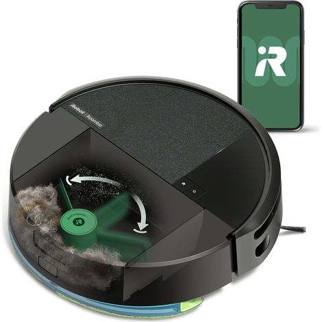iRobot Roomba 205 Combo DustCompactor Schwarz Saugroboter