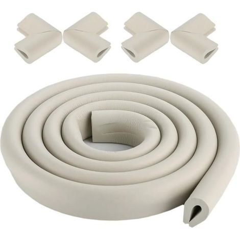 Protection d'angle en U, mousse haute densité de qualité supérieure, protection bébé pour tables, bancs et couleur MOUSSE ANTI-CHOC (1/5)