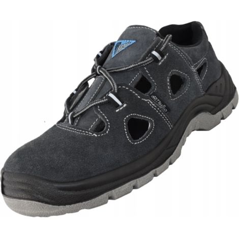 SCHUHE ARBEITSSCHUHE LEICHTE SPORTSANDALEN MIT ZEHENSCHUTZ S1 SOMMER BSLACE AIR