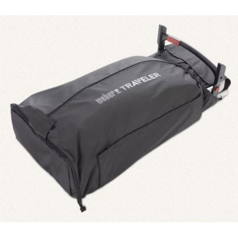 Weber WBR0097A Carcasa protectora para Traveler Grey