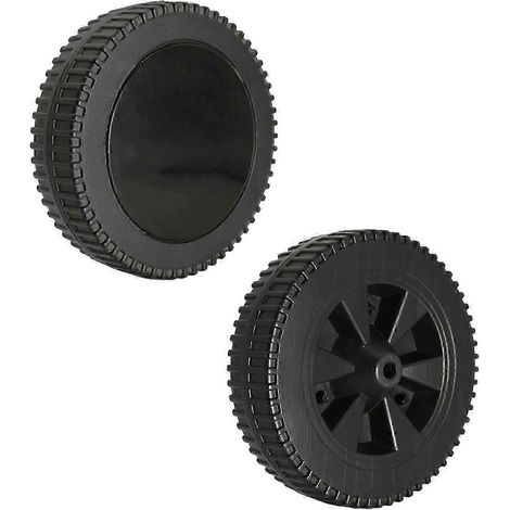 [KK] Lot de 2 roues de 7 pouces pour le remplacement de roues de barbecue et d'accessoires de camping. - AquaForge