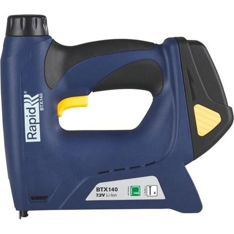 Grapadora y clavadora eléctrica con batería de ion de litio 7.2V Btx140 - Rapid