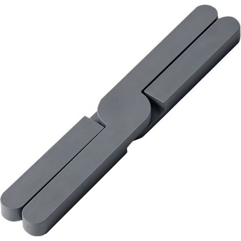 Dessous de plat pliable antidérapant, pliable, en forme de croix, en TPR résistant à la chaleur, pour la cuisine, gris foncé. Support pour casseroles et poêles chaudes.