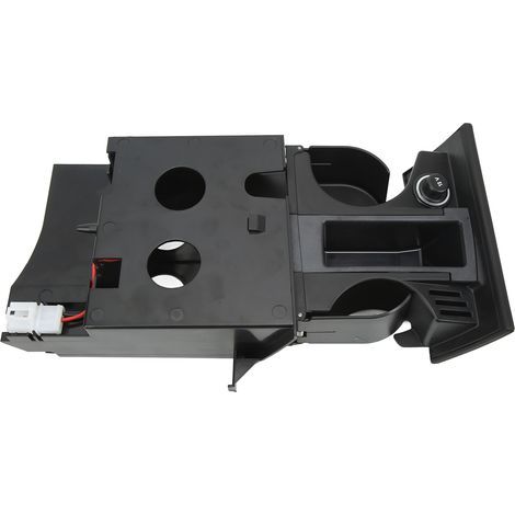 Porte-gobelet, Yctze Cendrier de Voiture Porte-monnaie 7H2858601 Porte-gobelet Insert pour Transporter Campmobil Noir RHD (1/5)