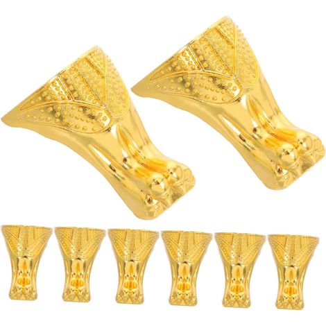 de 8 pieds de meuble vintage en m tal pieds d coratifs anti (1/5)