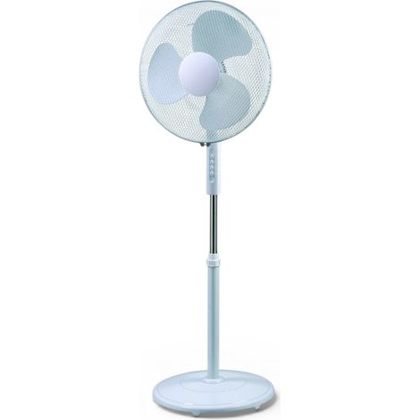 Ventilatore a piantana 45w base tonda con diametro 40 cm a 3 velocità (1/4)