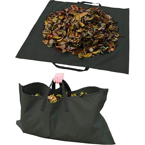 Sacchetti per rifiuti da giardino, Sacchetti per raccolta foglie, Sacchetti per stoccaggio con manico, Telone per rifiuti da giardino, Sacchetti per raccolta foglie, Sacchetti per raccolta rifiuti da (1/5)