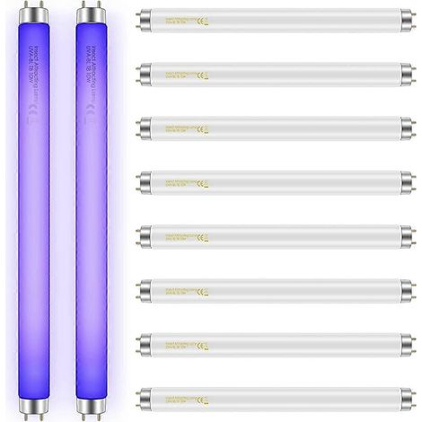 Ampoules de rechange 10W pour destructeur d'insectes d'intérieur 20W (1/5)