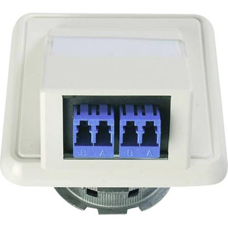 Telegartner Enchufe FO Blanco Alpino 100022459