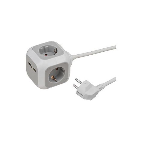 Brennenstuhl Multipresa a cubo ALEA Power con caricatore USB (1/2)