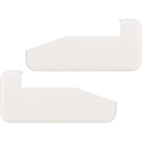Par de protectores superiores para máquina de tejer Brother (lados izquierdo y derecho).