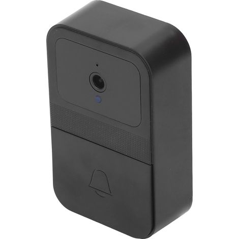 Sonnette vidéo sans fil intelligente avec modification vocale, sonnette de sécurité visuelle portable pour la maison, le bureau ou un appartement. (1/5)