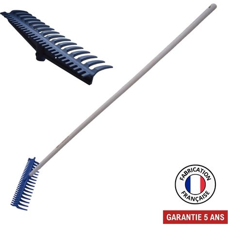 Wenderechen mit 16/30 Zinken, verstärktem Nylon und Fiberglas – 165 cm Stiel, PEFC-zertifiziert OUTILS PERRIN