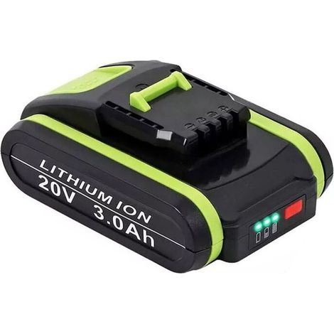 La batterie au lithium remplace la batterie pour outils électriques Worx 20 V 3 Ah WA3551 WG169 WA3516 3X372 (1/5)