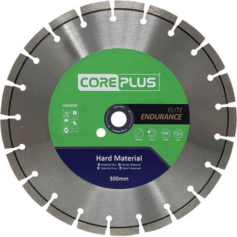 CorePlus CORDBHM300E HM300E Elite Hard Material Turbo Diamond Blade 300mm CORDBHM300E (1/2)