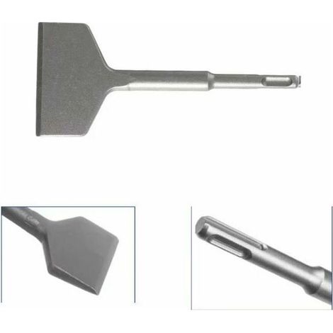 Burin Carrelage Burin Plat ,Carivent Coudé 165 x 75mm Burin Large Professionnel pour Carreaux Carreleur (1/5)