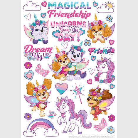 Sticker - Licorne Pat' Patrouille - 42,5x65 cm