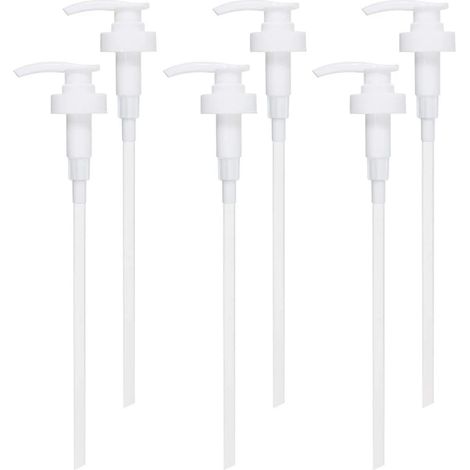 Distributeur à pompe pour bidons de 1 gallon, compatible avec la plupart des bidons et contenants de 1 gallon, couvercle de rechange pour pompe à sirop de granité 38/400, pour désinfectant, lotion, sh (1/5)