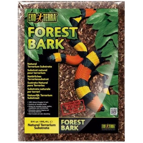 Exo Terra Substrat für Terrarien Forest Bark 8,8 L Bodenreinigung
