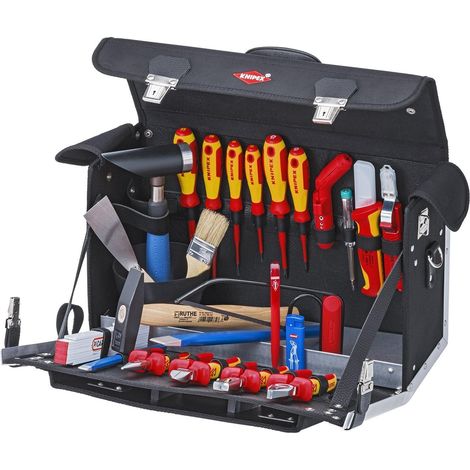 KNIPEX 00 21 02 EL Borsa portautensili "Classic" Elettro  180 mm