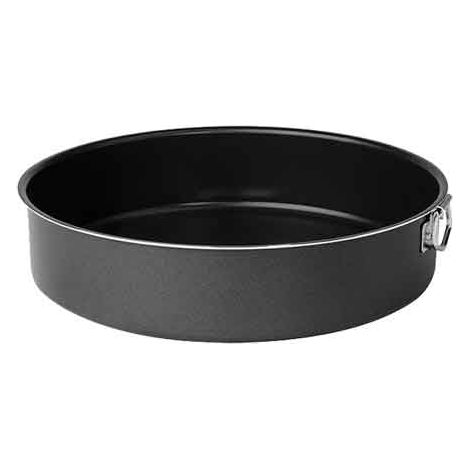TORTIERA CON ANELLO 'BLACK LINE' Ø cm 20x6h - PENTALUX (1/4)