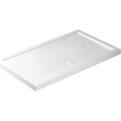 GALASSIA Piatto doccia ceramica 120 x 70 bianco serie H6 Flat codice prod: 1211 (1/5)