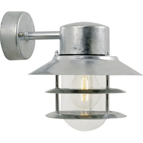 Nordlux Blokhus 25051031 Außenwandleuchte  Energiesparlampe, LED E27 60 W Stahl