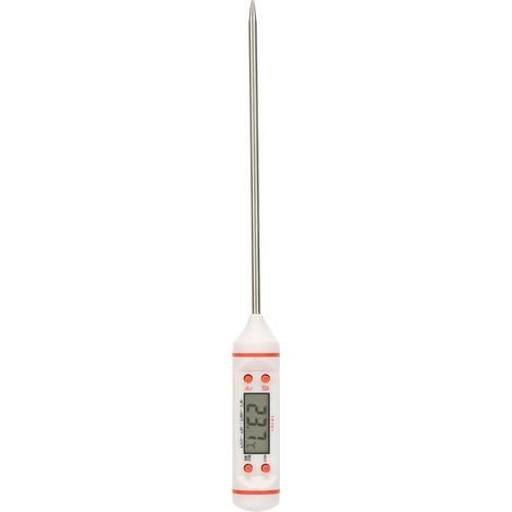 Thermomètre de haute précision en acier inoxydable en forme de stylo pour liquide alimentaire (1/5)