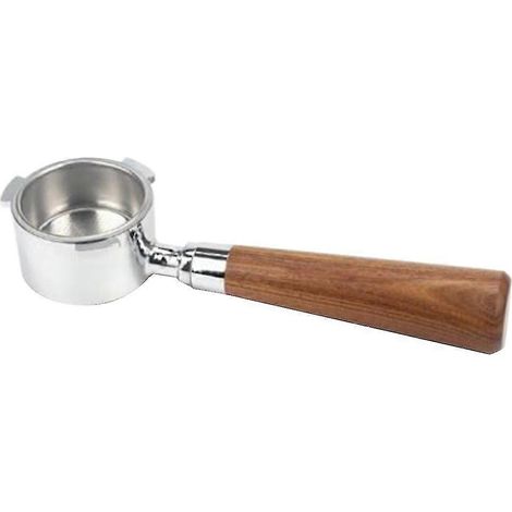 Für Eco680 Espresso-Kaffeemaschine, Holzgriff, Filter im Lieferumfang enthalten, 51 mm Edelstahl-Kaffeekorb C (1/5)