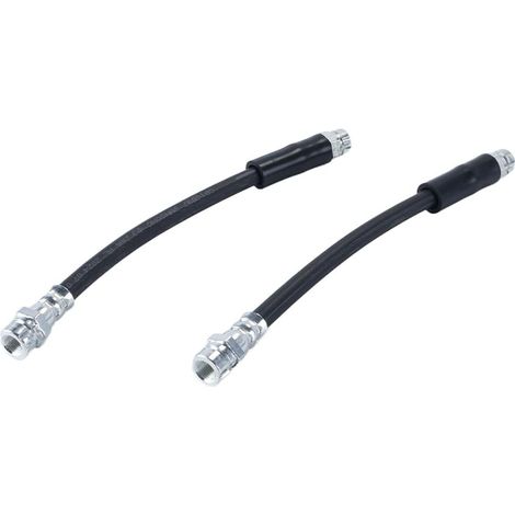 Lot de 2 flexibles de frein arrière noirs 1K0611775C, 3C0611775, 1K0611775 pour GOLF MK5 MK6 A3 MK2 Toura (1/5)