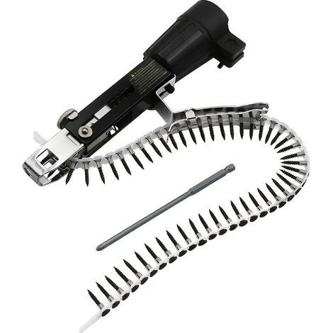 Adaptateur pour cloueuse à chaîne automatique pour perceuse électrique