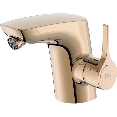 Grifo para bidé con desagüe automático, Cold Start INSIGNIA - ROCA Color: Oro rosado (1/2)