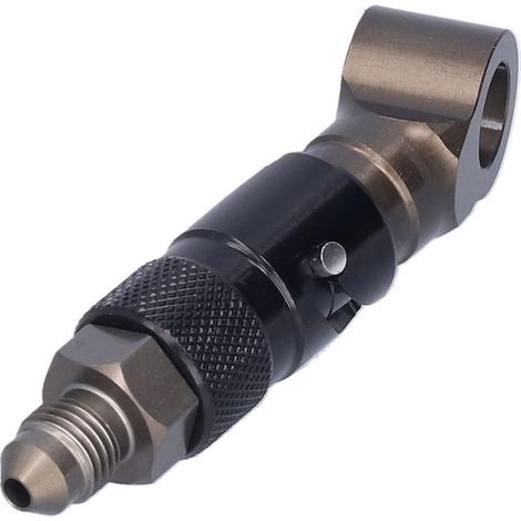 Jeffergarden Connecteur à dégagement rapide AN3 en alliage d'aluminium, accessoires de connexion pour conduite de frein, tuyau d'huile et de carburant SW-21034-BL (1/4)