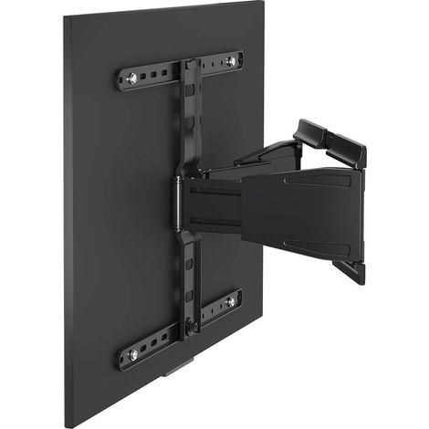 Nedis Vollbewegliche-TV-Wandhalterung / 43 - 90 / maximal unterstützes Bildschirmgewicht: 50 kg / kippbar / drehbar / Minimaler Wandabstand: 19.6 mm / 2 Drehpunkt(e) / ABS / Metall / Schwarz