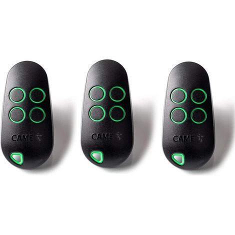 TOPD4REN 806TS-0290 Garagentor-Fernbedienung mit Rolling Code, 4-Kanal-Sender, sendet auf 433,92 MHz und 868,35 MHz mit Rolling Code zur Vermeidung von Störungen – 3 Stück. (1/5)