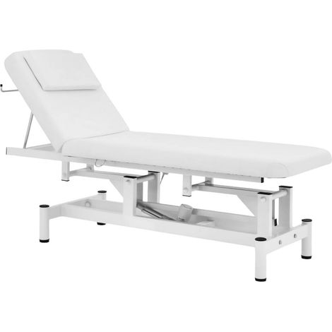 Fauteuil esthétique blanc 50 W 150 kg - Table de massage Chaise de massage (1/5)