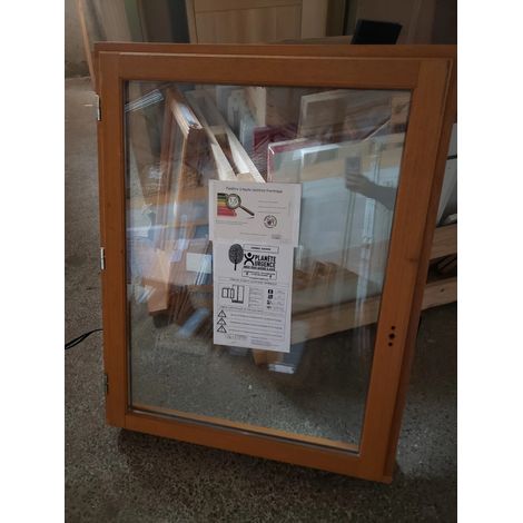 [jamais Utilise] Fenêtre Bois H105 X L80 Cm Côtes Tableau Tirant Gauche Second Choix (n°gd14) Gd Menuiseries