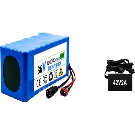 Batterie, 36V, capacité de 100Ah, 10s4p-T-DC (1/2)