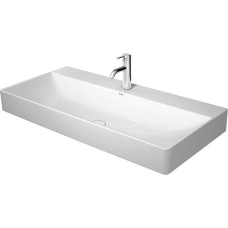 Duravit DuraSquare lavabo, 100x47cm,1 trou pour robinet, sans (1/3)