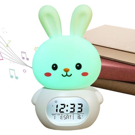 Veilleuse lapin de Pâques Outil de Gestion du Temps (1/5)