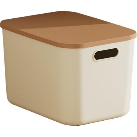 Generisch Boîtes de rangement légères avec couvercles, empilables, peu encombrantes, pour chaussures, cuisine, nourriture, vêtements, salle de bain, armoire (1/5)